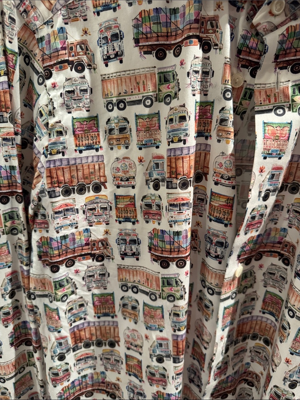 ETON trucks & RVs print shirt - Picture 2 of 6